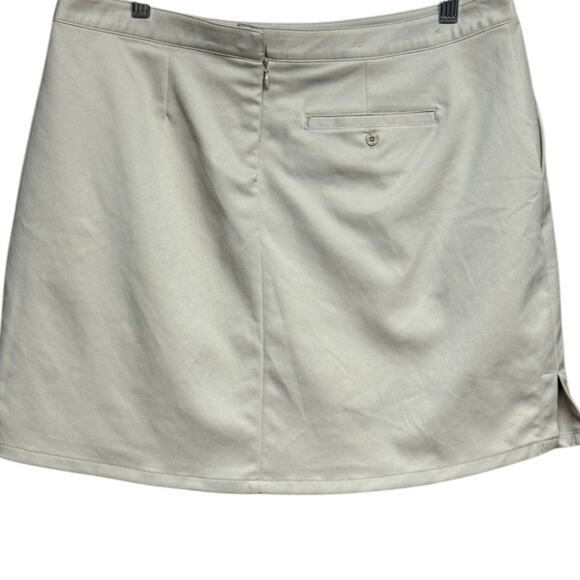 Under Armour Performance Woman’s  Athletic Skort Tan Size 10 - Picture 2 of 9